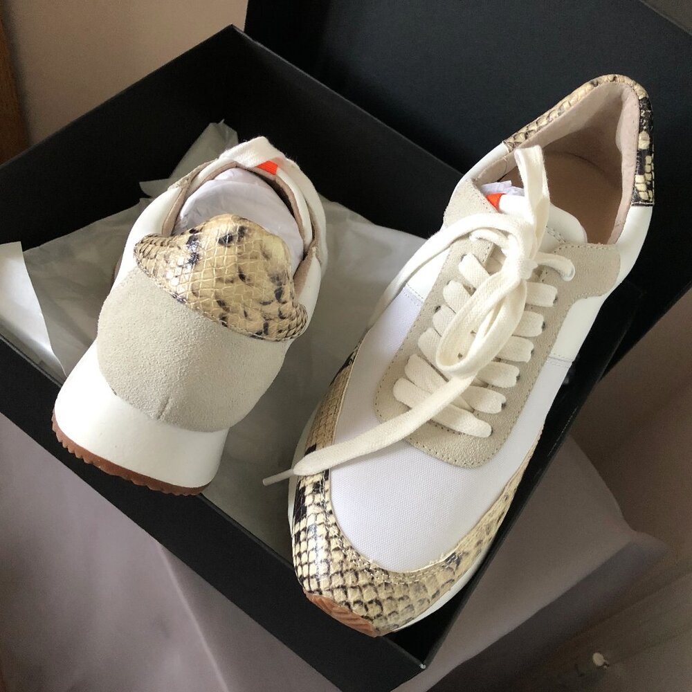 Banana Republic Women's Light Snakeprint Comfort Sneakers